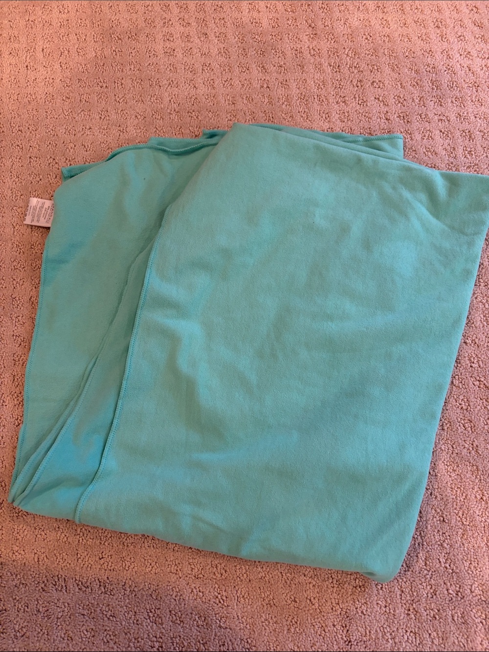 Light Teal Women's Pullover Top - Brand Unspecified